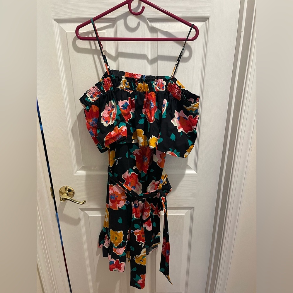 Floral Off-Shoulder Dress